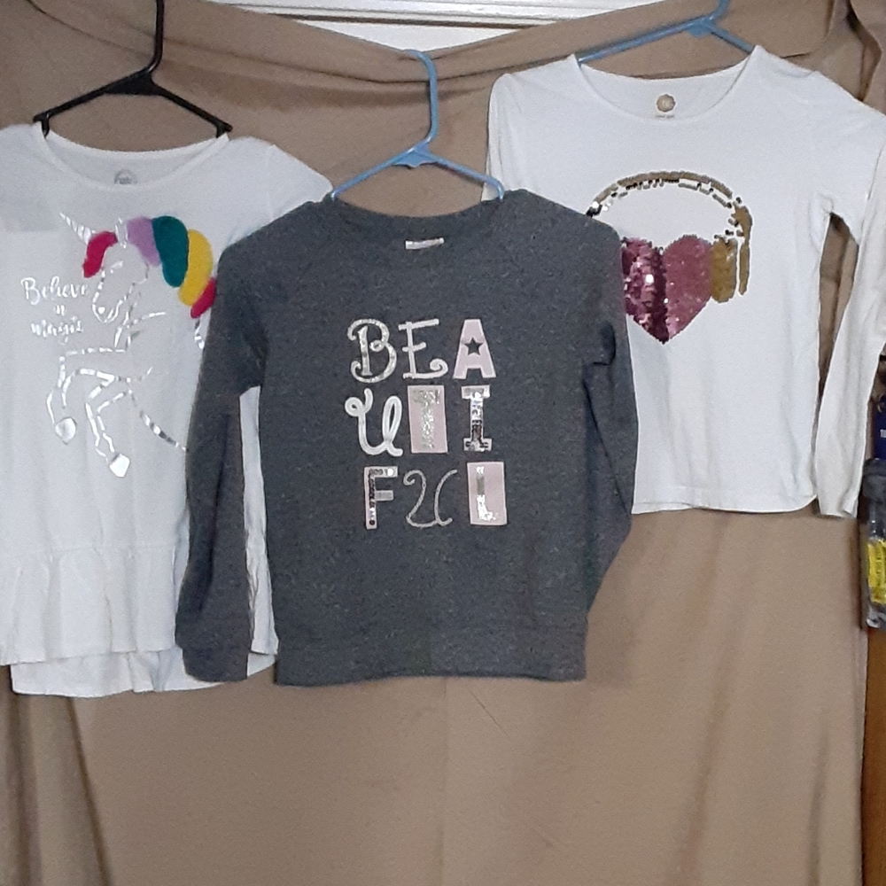 Girls long sleeved lot